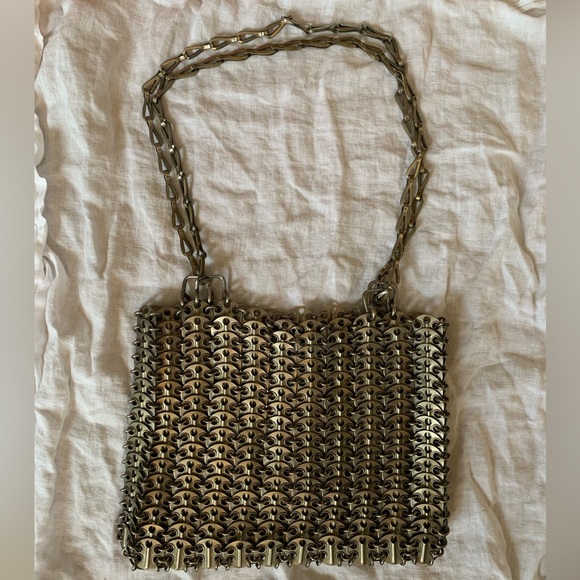 Paco Rabanne Handbags - Silver Vintage Paco Rabanne purse (60s)